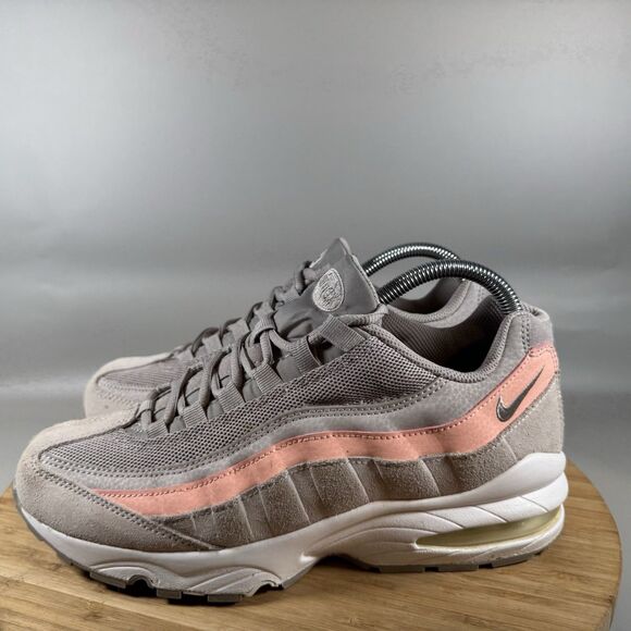 Nike Air Max 95 GS Womens 8.5 (Youth 7) 310830-011 Running Shoes Pink Grey - Picture 3 of 8